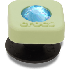Crocs Green PVC Square SMT Gem Jibbitz™ charms Women|Men|Jibbitz™ Charms