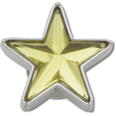 Crocs Silver and Green SMT Gem Star Jibbitz™ charms Women|Men|Jibbitz™ Charms