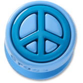 Crocs Blue Peace Sign Icon Jibbitz™ charms Women|Men|Jibbitz™ Charms
