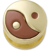 Crocs Brown Yin Yang Icon Jibbitz™ charms Women|Men|Jibbitz™ Charms