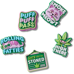 Crocs 420 Hemp Cuties 5 Pack Jibbitz™ charms Women|Men|Jibbitz™ Charms
