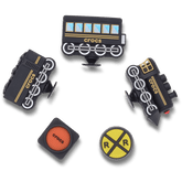 Crocs 3D Train 5 Pack Jibbitz™ charms Women|Men|Jibbitz™ Charms
