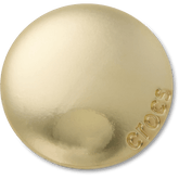 Crocs Large Gold Circle Stud Jibbitz™ charms Women|Men