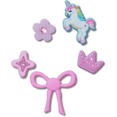 Crocs Sweet Pink Girls 5 Pack Jibbitz™ charms Women|Men|Kids|Jibbitz™ Charms