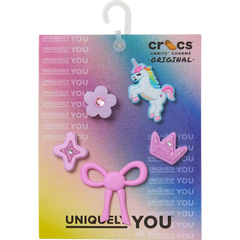 Crocs Sweet Pink Girls 5 Pack Jibbitz™ charms Women|Men|Kids|Jibbitz™ Charms