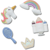 Crocs Pretty Princess 5 Pack Jibbitz™ charms Women|Men|Jibbitz™ Charms