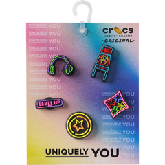 Crocs Level Up Gamer 5 Pack Jibbitz™ charms Women|Men|Jibbitz™ Charms