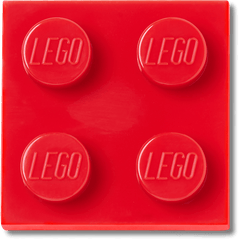 Crocs LEGO® Red Tile 2x2 Jibbitz™ charms Women|Men|Jibbitz™ Charms