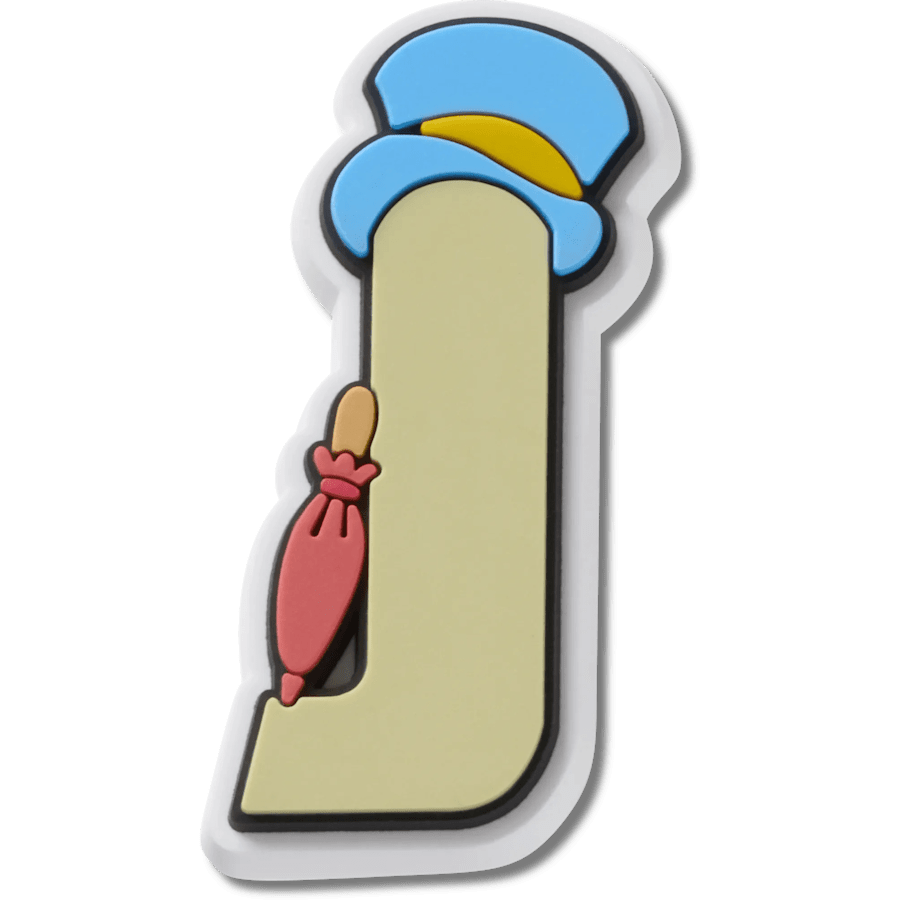 Crocs Disney Character Letter J Jibbitz™ charms Women|Men|Kids|Jibbitz™ Charms