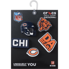 Crocs NFL Chicago Bears 5 Pack Jibbitz Shoe Charm Women|Men|Jibbitz™ Charms