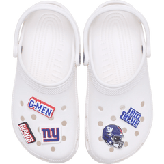 Crocs NFL New York Giants 5 Pack Jibbitz Shoe Charm Women|Men|Jibbitz™ Charms