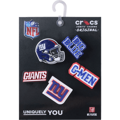 Crocs NFL New York Giants 5 Pack Jibbitz Shoe Charm Women|Men|Jibbitz™ Charms
