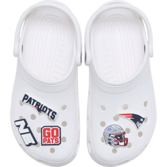 Crocs NFL New England Patriots 5 Pack Jibbitz Shoe Charm Women|Men|Jibbitz™ Charms