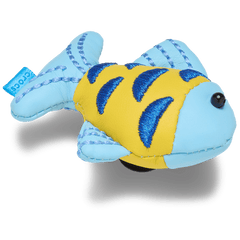 Crocs Blue and Gold Sparkle Fish Jibbitz™ charms Women|Men