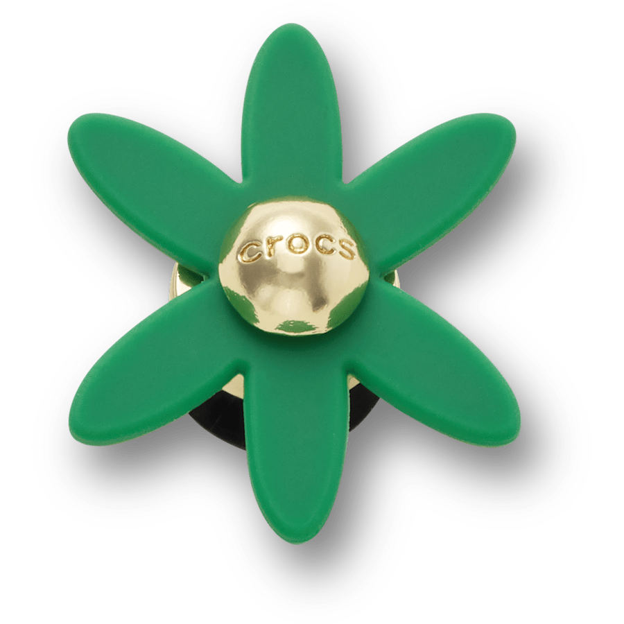 Crocs Retro Green Spinner Flower Jibbitz™ charms Women|Men