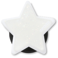 Crocs Silver Bright Star Jibbitz™ charms Women|Men