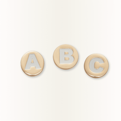 Crocs Gold Letter A-Z Jibbitz Shoe Charm Women|Men|Jibbitz™ Charms