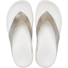Crocs Getaway Chunky Glitter Platform Flip Women