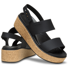 Crocs Brooklyn Cork Low Wedge Women