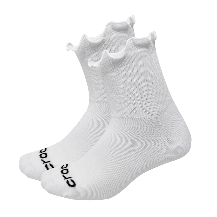 Crocs CrocsSocks Ruffle Ankle 3 PK Women|Kids