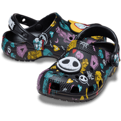Crocs Toddlers’ Disney Tim Burton's The Nightmare Before Christmas Jack and Sally Classic Clog Kids
