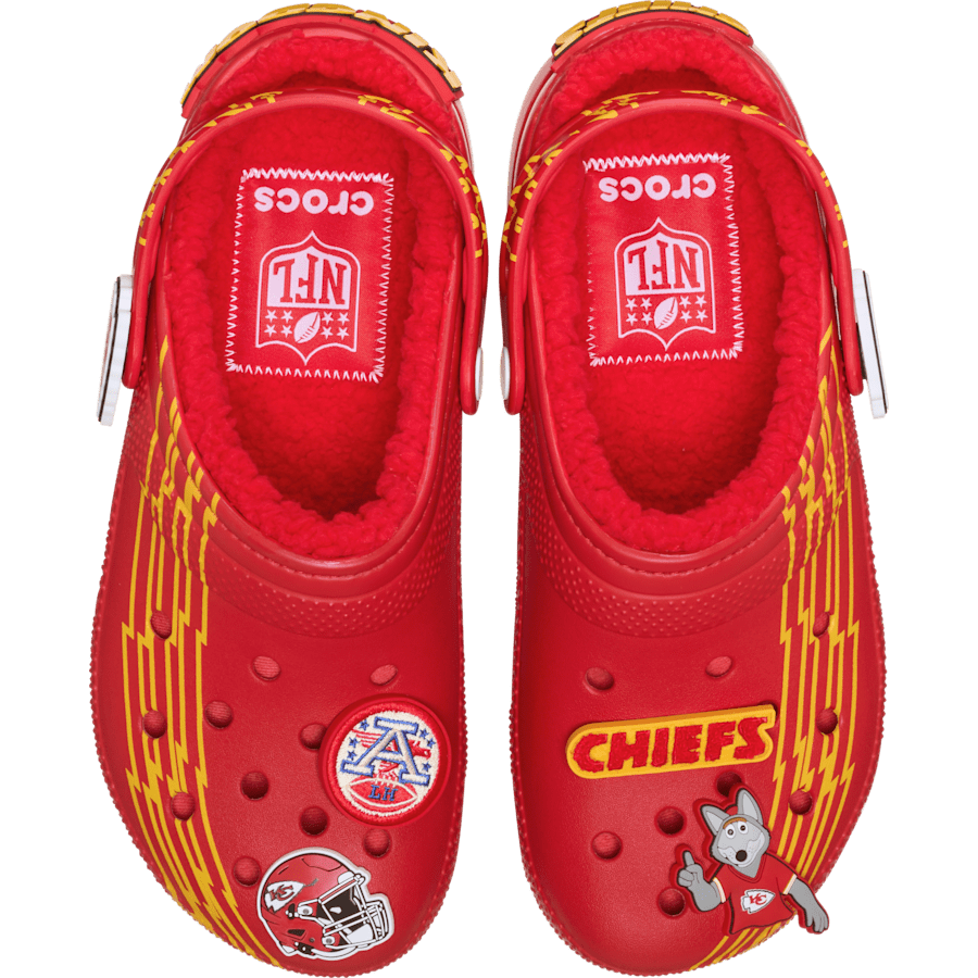 Crocs NFL Kansas City Chiefs Classic Lined Clog Women|Men