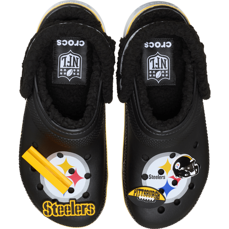 Crocs NFL Pittsburgh Steelers Classic Lined Clog Women|Men