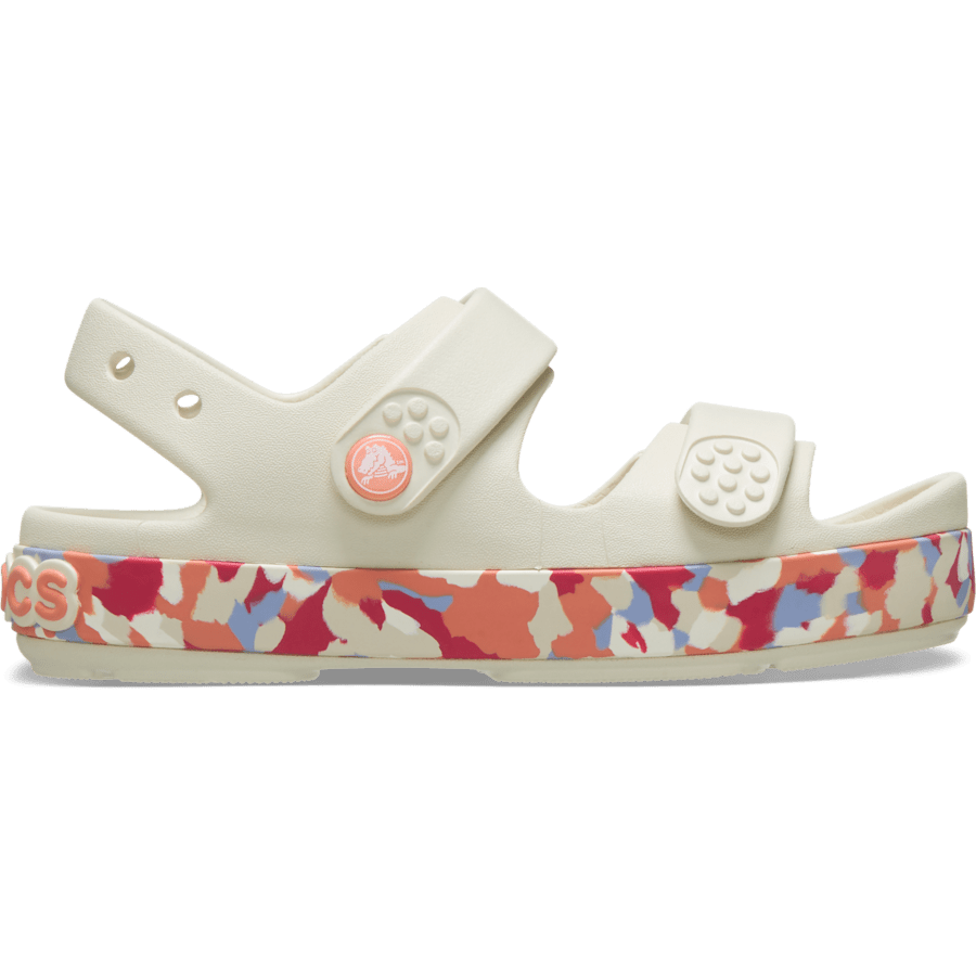 Crocs Kids’ Crocband™ Cruiser Glow Confetti Band Sandal. Kids