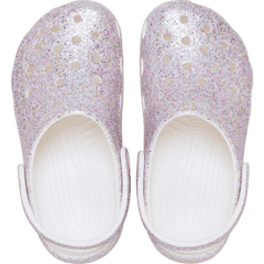 Crocs Kids' Classic Fantasy Glitter Clog Kids