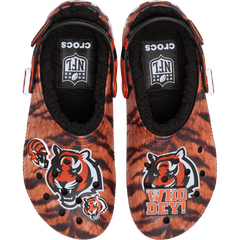Crocs NFL Cincinnati Bengals Classic Lined Clog Women|Men