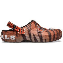 Crocs NFL Cincinnati Bengals Classic Lined Clog Women|Men
