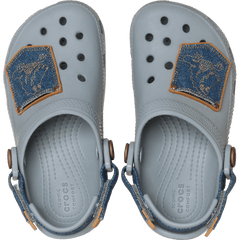 Crocs Toddler Classic Denim Adjustable Backstrap Clog Kids