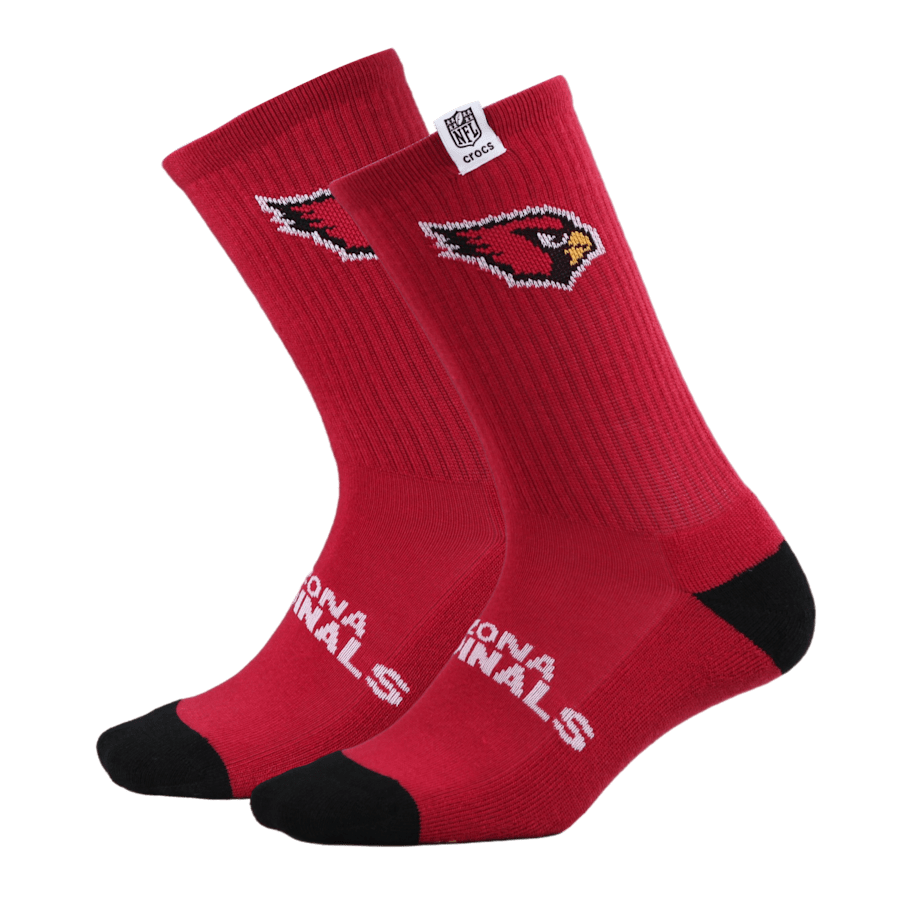 Crocs NFL Arizona Cardinals Crocs Socks Men