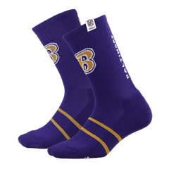 Crocs NFL Baltimore Ravens Crocs Socks Men