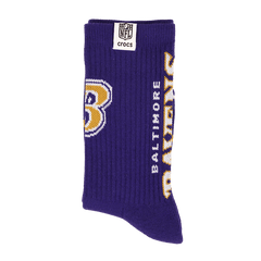 Crocs NFL Baltimore Ravens Crocs Socks Men
