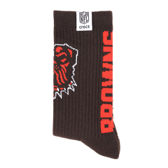 Crocs NFL Cleveland Browns Crocs Socks Men