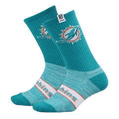 Crocs NFL Miami Dolphins Crocs Socks Men