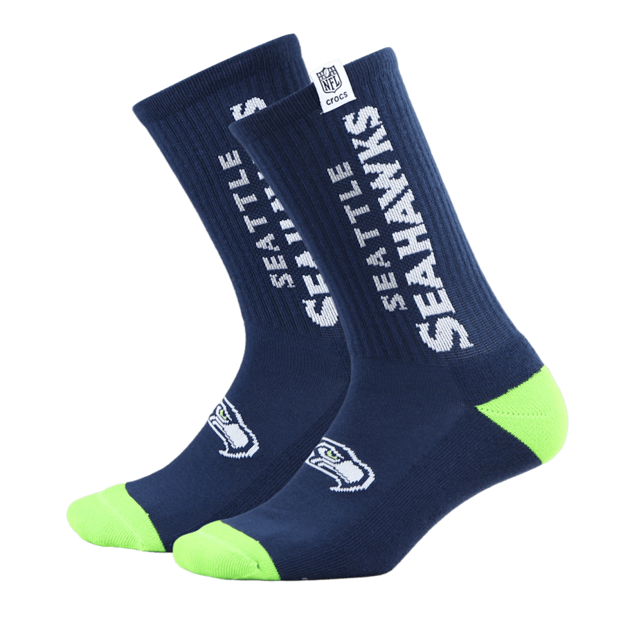 Crocs NFL Seattle Seahawks Crocs Socks Men