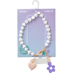 Crocs Beaded Heart Flower Phone Wristlet Women|Kids