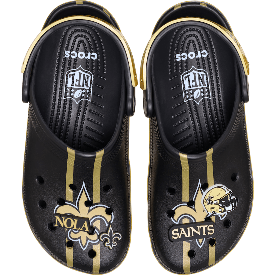 Crocs NFL New Orleans Saints Classic Clog Women|Men