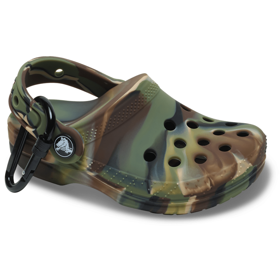 Crocs Classic Marbled Clog Pouch Bag Charm Women|Kids
