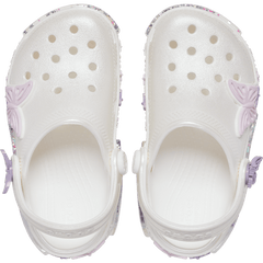 Crocs Toddler Classic Butterfly Sparkle Shaker Clog Kids