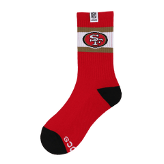 Crocs NFL San Francisco 49ers Crocs Socks Men