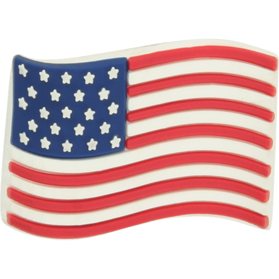 Crocs American Flag Jibbitz Shoe Charm Women|Men