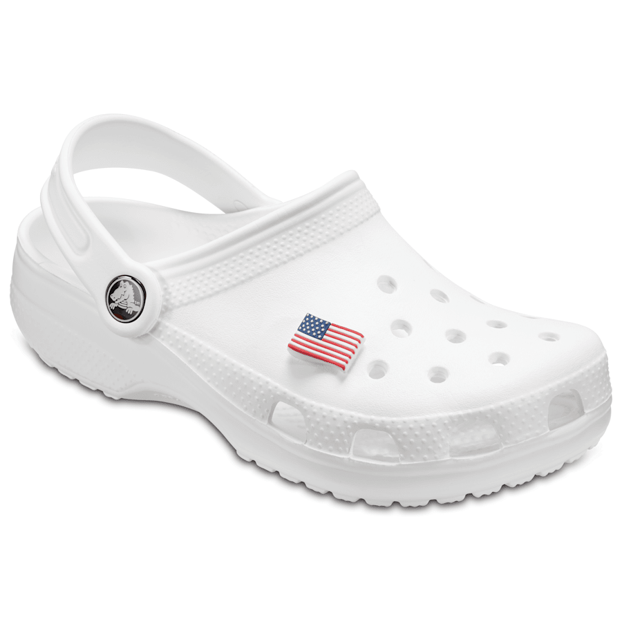 Crocs American Flag Jibbitz Shoe Charm Women|Men