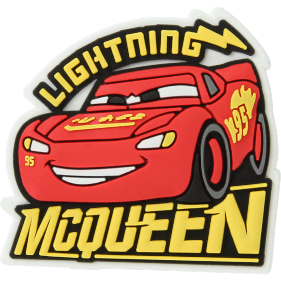 Crocs Cars Movie Lightning McQueen Jibbitz Shoe Charm Women|Men|Kids|Jibbitz™ Charms