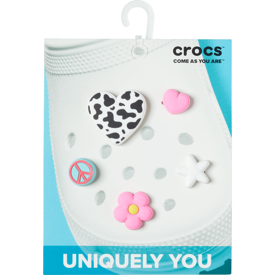 Crocs Girly Icon 5 Pack Jibbitz™ charms Women|Men|Jibbitz™ Charms