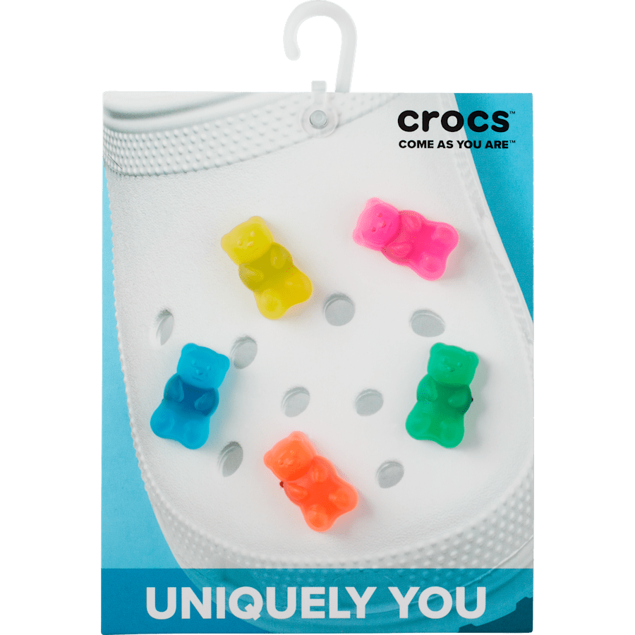 Crocs Candy Bear 5 Pack Jibbitz Shoe Charm Women|Men|Jibbitz™ Charms