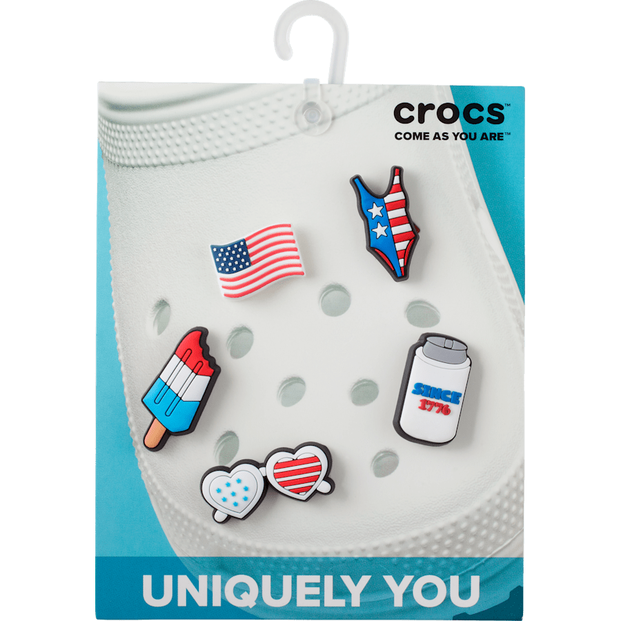 Crocs USA 5 Pack Jibbitz Shoe Charm Women|Men|Jibbitz™ Charms