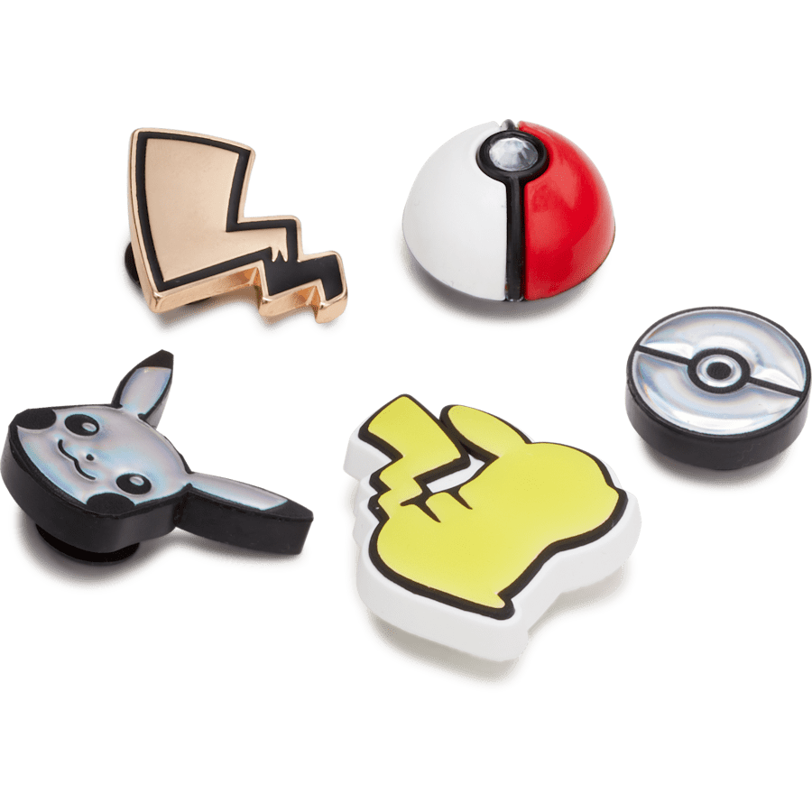 Crocs Elevated Pokemon 5 Pack Jibbitz Shoe Charm Women|Men|Kids|Jibbitz™ Charms